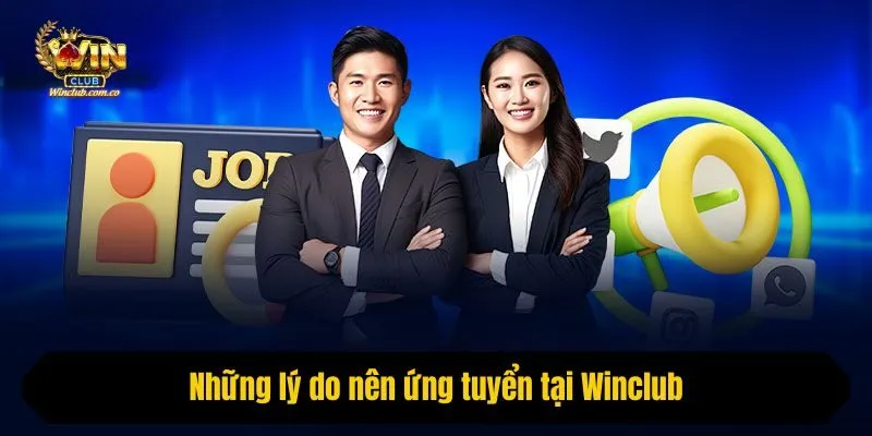 Những lý do nên ứng tuyển tại Mayclub